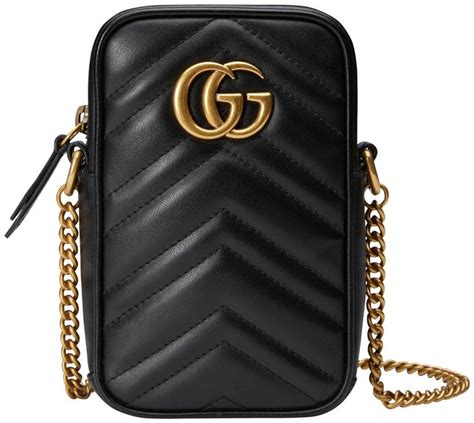 gucci mobile phone bag|gucci phone case with strap.